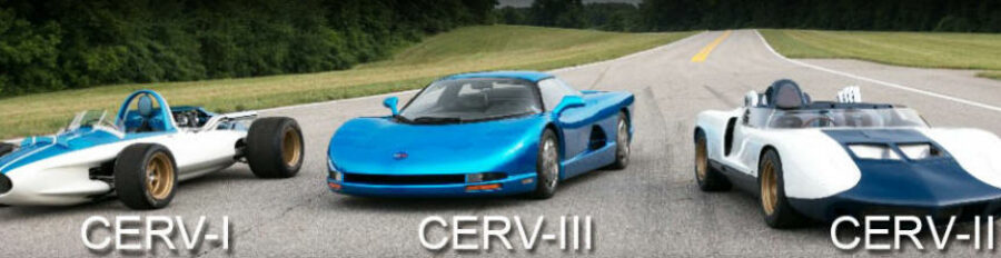 Chevrolet Experimental Research Vehicles (CERVs) I-III