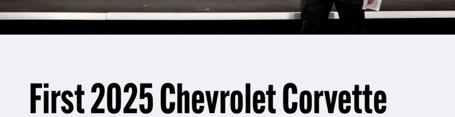 First 2025 Corvette ZR1 Vin #001 Sold : Raised $3.7 million For Charity