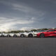 8 Generations of Corvettes