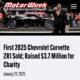 First 2025 Corvette ZR1 Vin #001 Sold : Raised $3.7 million For Charity